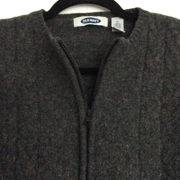 Grey wool cardigan - Picture 3 of 3